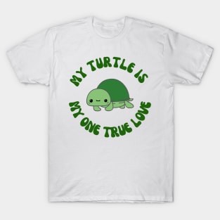 My one true love: My Turtle T-Shirt